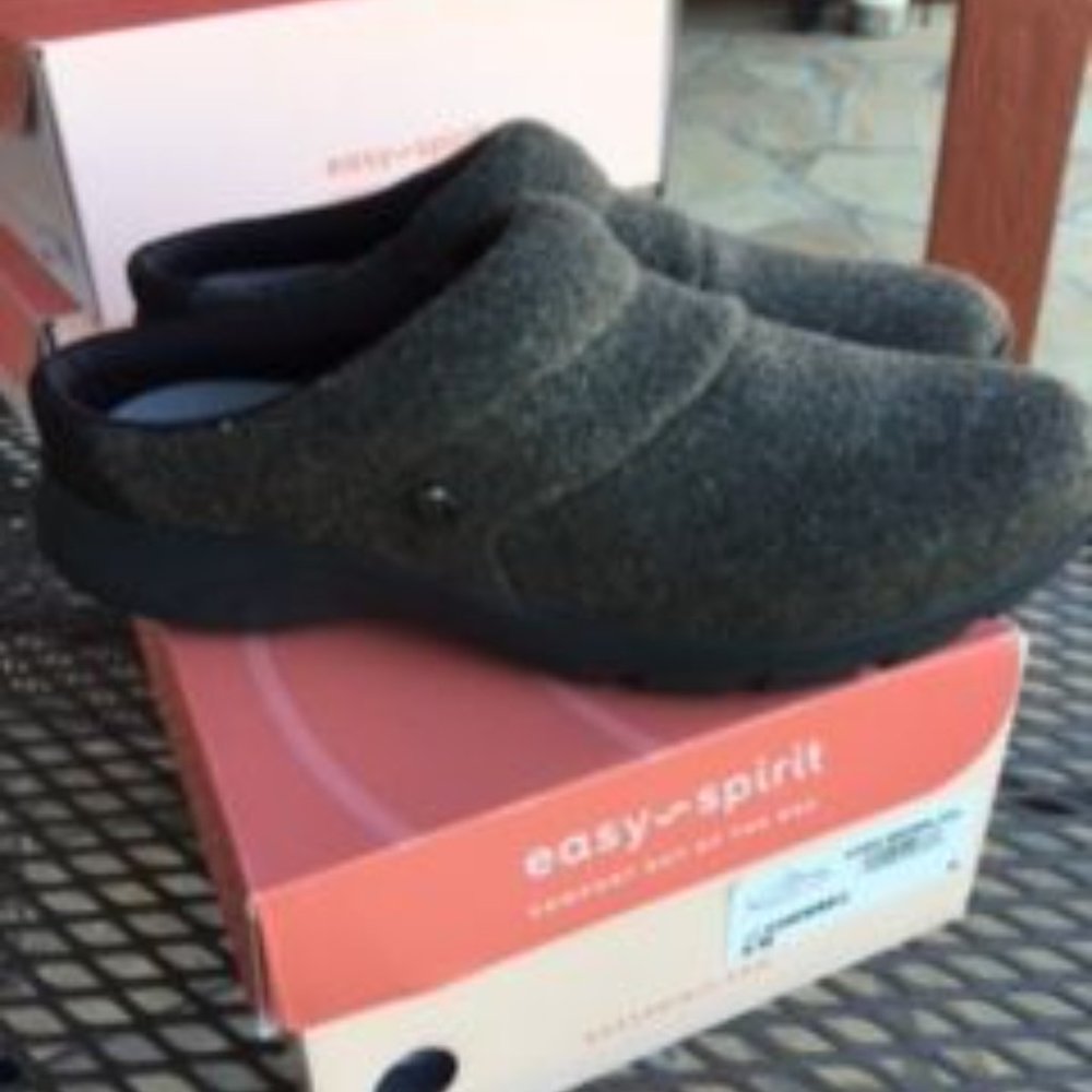 Easy Spirt Cherre Brown Mules Clogs